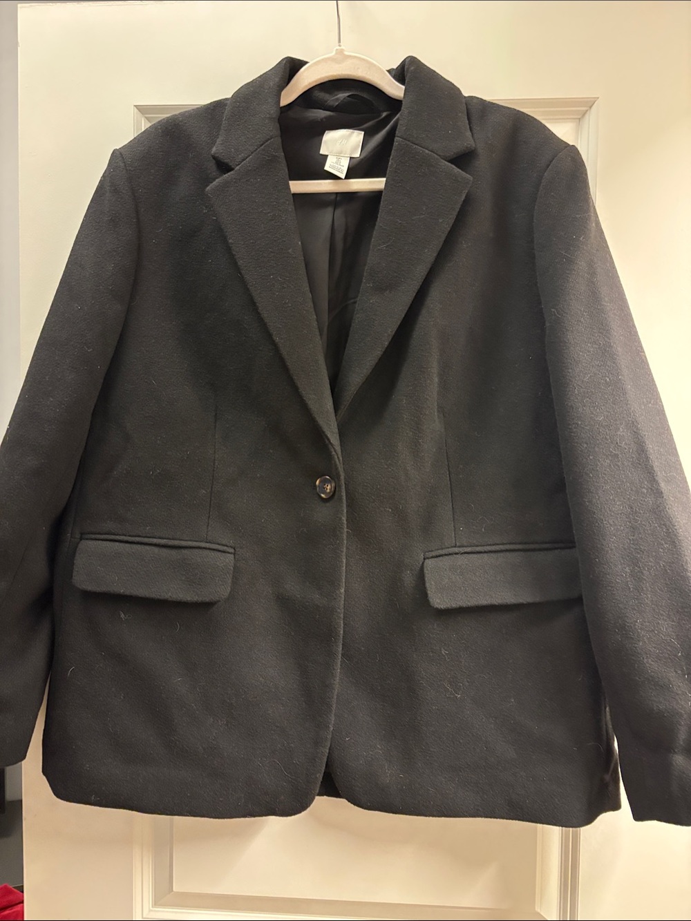 H&M Classic Black Single-Button Women's Blazer